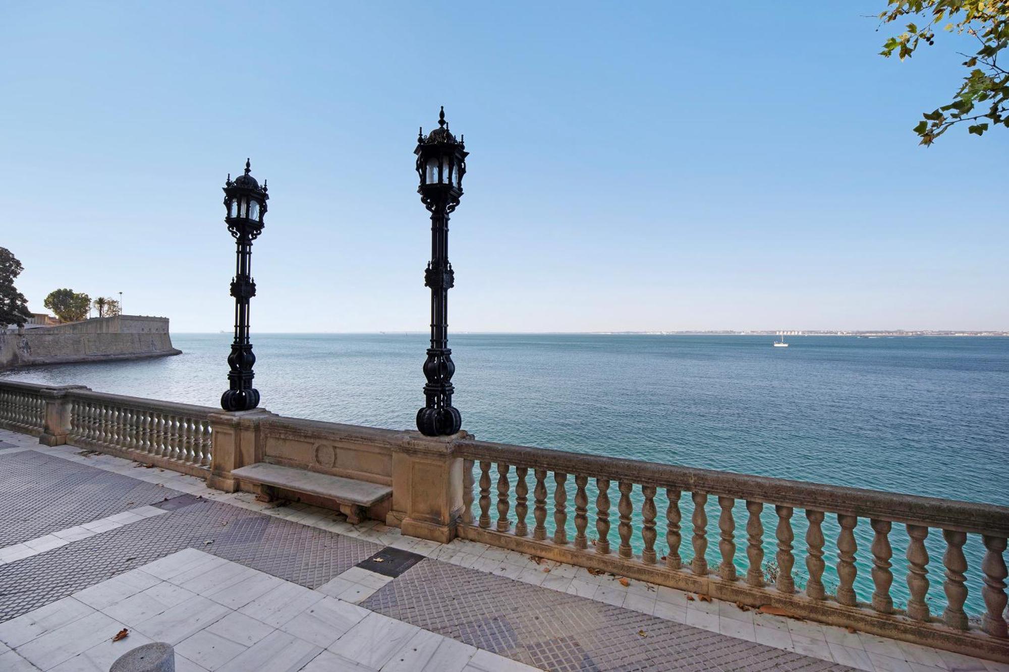 La Garita De La Alameda Apartment Cadiz Bagian luar foto