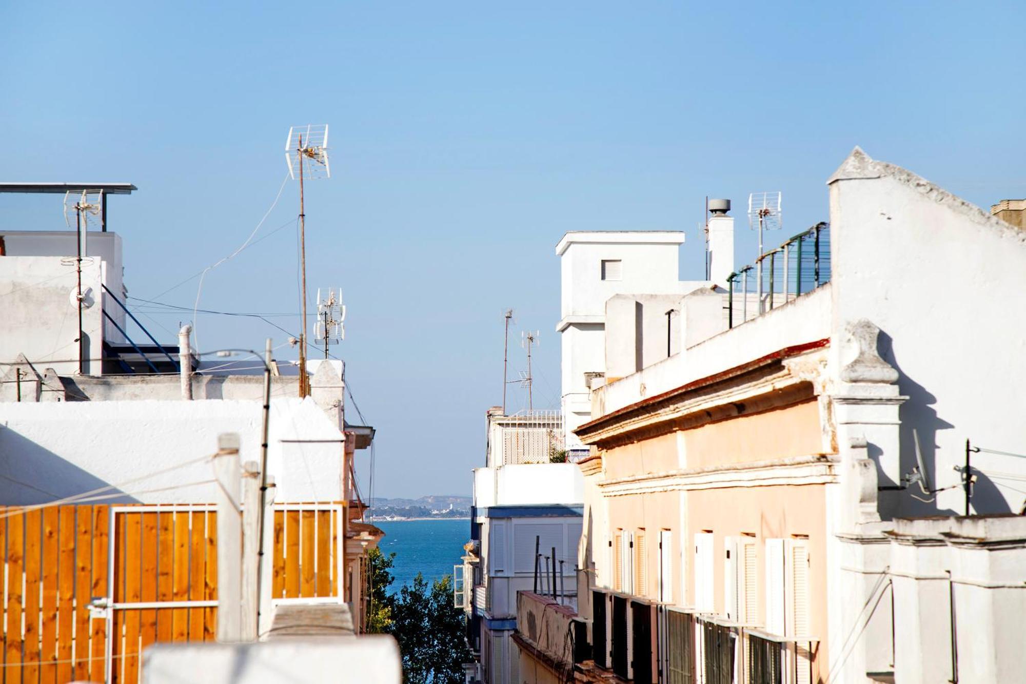 La Garita De La Alameda Apartment Cadiz Bagian luar foto